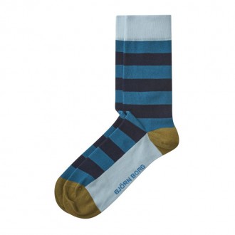 Stripe/Block socks