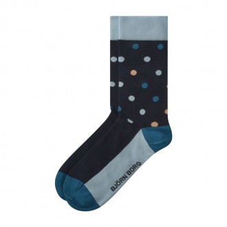 Contrast dot sock
